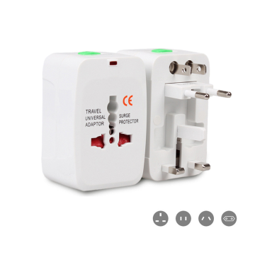 Universal USB Charger and 3 Pin Power Plug Adapters for Travel