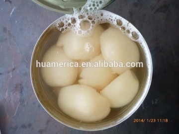 2500g/2650ml canned pear halves/slices/dices in heavy syrup