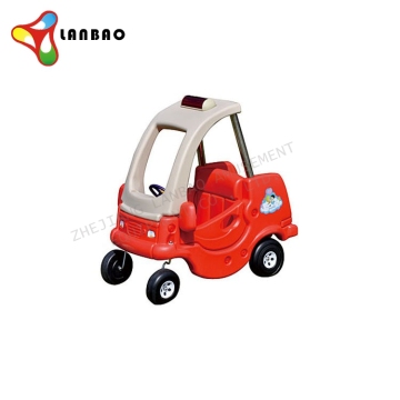 Colorful Toddler Safety Cartoon Plastic Ride-On Car Toy