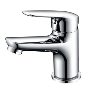 Bathroom Faucet Modern and Commercial Lavatory Mixer Chrome