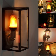 Newest hot selling led flame bulb fire flickering holiday decorative led flame lamp