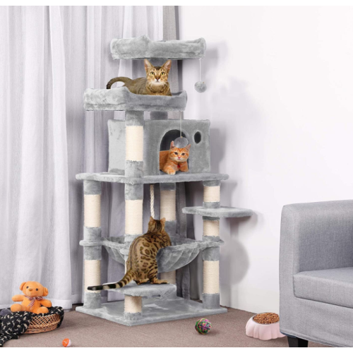 Tour de chat d&#39;arbre de chat multi-niveaux