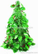Plastic Christmas Tinsel Tree Decorations?