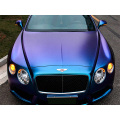 Chameleon Shining Matte Blue Blue Car Wrap Vinil