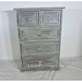 Country Style High Quality Blue Solid wood Cabinet