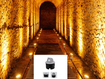 Durable Small LED Inground Light