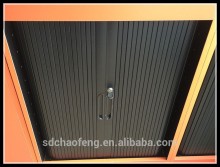 Horizontal slatted doors,cabinet rolling door,roll down cabinet doors