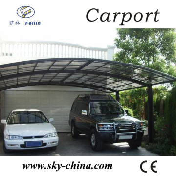 Polycarbonate and aluminum carport bayer recycled soundproof pc sun sheet