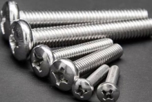 Different sizes thread ISO 7380 pan head screws