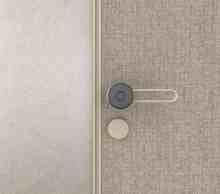 Hinged Door Cosmic Series – Slim Aluminum Interior Door