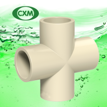 CPVC injection cross tee