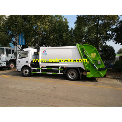 5000 litros de vehículos de basura comprimidos DFAC