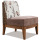 Moderne woonkamer rotan fauteuil