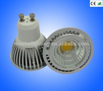 5w dimmable cob gu10 led spotlight 220v led gu10 bulb