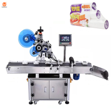 Fully Automatic Top Bottom Flat Plastic Jerrican Labeling Machine