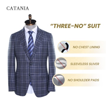 Made In China high quality tailor made men blazer suit designs fabrics wool business suit for wedding