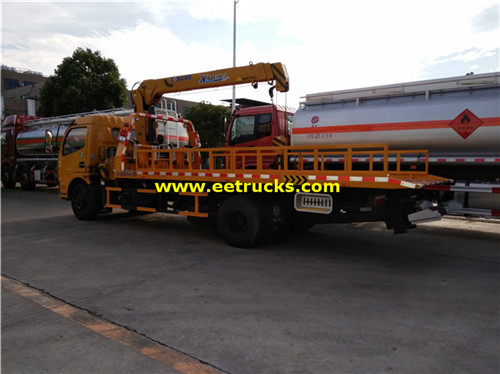 DongFeng 4t Tow Trucks sun yi murkushe cranes