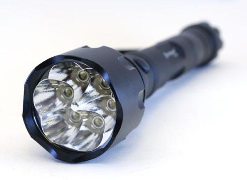 Romisen RC-T6 daya tinggi 1000 lumens 6 * Q5 XR-E CREE LED senter