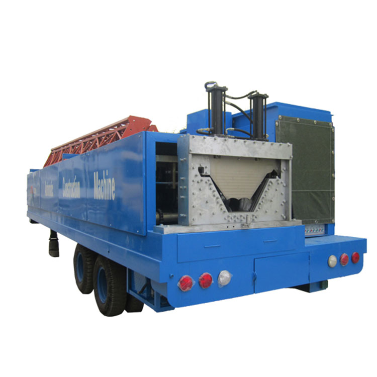 Roof Machine PPGI Tile Making Machinery Roof Tile Roll Forming Machine Q Span Arch Metal SX-ABM-240 914-610 K Colored Steel Tile