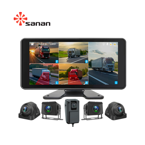 10.36 inch 5 channel Vehicle monitoring system BSD/ADAS