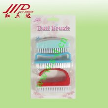 plastic nail brush set