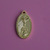 Vintga oval charm pendants gold pendants