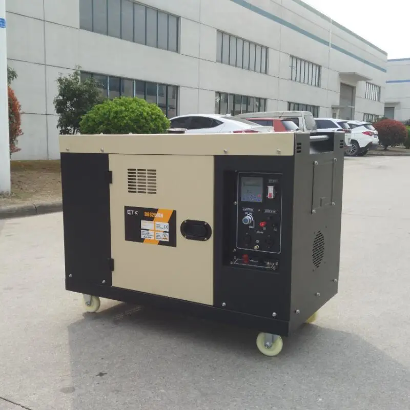 High Effeciency Soundproof 10kVA Diesel Generator Set (50Hz)