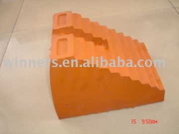 Molded Rubber Wheel Chocks