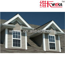 PVC grills double hung america style vertical window