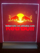 RED BULL ENERGY DRINK LED LIGHTED ACRYLIC SIGN