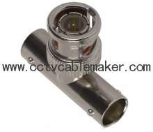 BNC T piece adapter, BNC connector