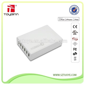 Portable qualcomm quick phone multi adapter charger