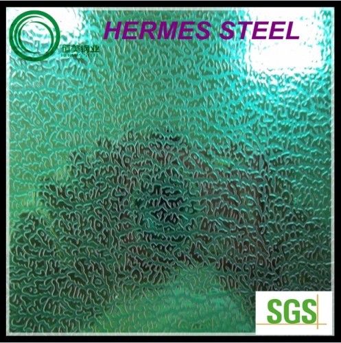 emerald green color embossed stainless steel sheet