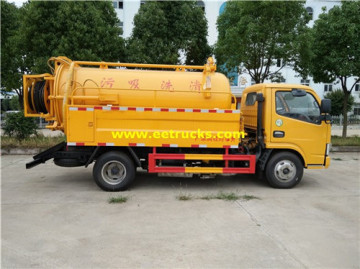2500L 130HP Sewer Vacuum Trucks