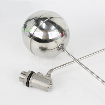 China Manufacturer Stainless Steel 2 inch Float Valves SS304 Water Tank Ball Float Valves