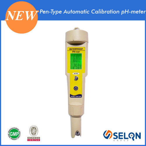 SELON pH-618 PH AND SALINITY METER, PEN PH METER, DIGITAL PEN TYPE PH METER