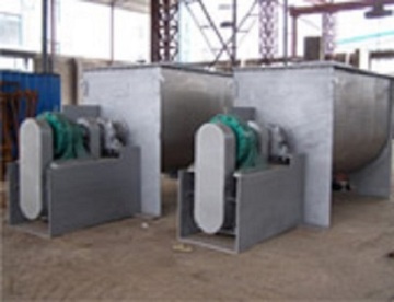 Plough Mixer with Paddle Scrape