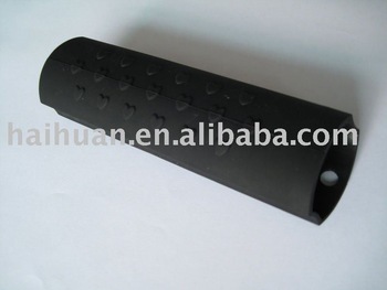 black silicone pan handle