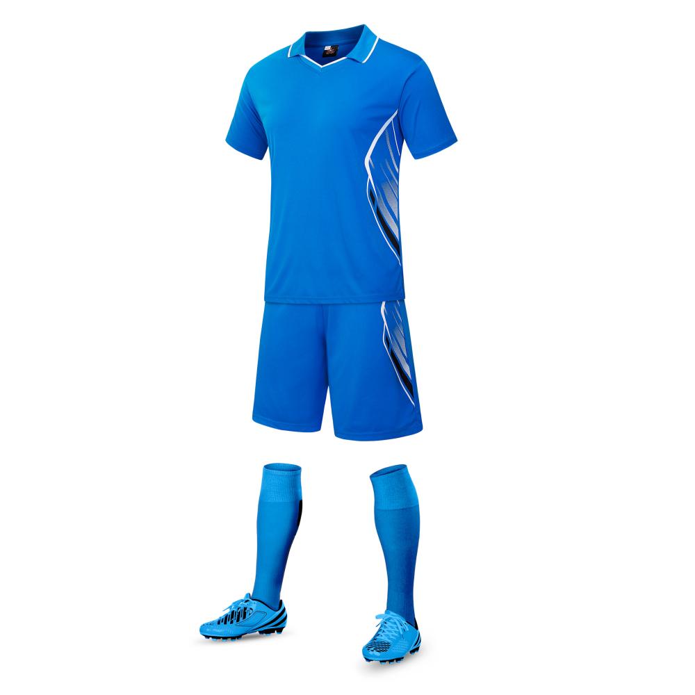 Red color soccer jersey for men training