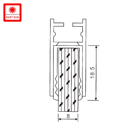 Hot Designs H Sealing Strips (PTS-20)