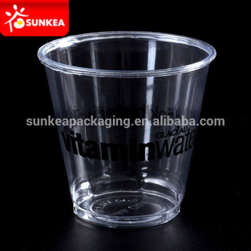 Printed disposable colored plastic water cup