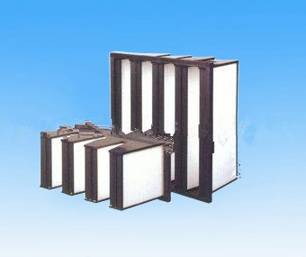 V-bank Mini-pleat HEPA Filter