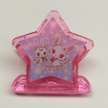 plastic cartoon pentagram folder clip