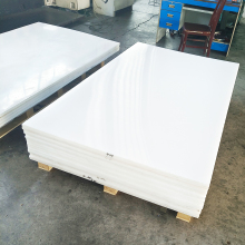 Abrasion resistant white UHMWPE liner plate