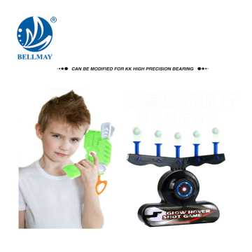 Electric suspension target shooting guns, hover shot,glow in the dark target game