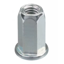 Hex Body Rivet Nut Flat Head Cylindrical Nut