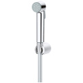 Chromed Muslin Self-cleaning shattaf bidet set for toilet