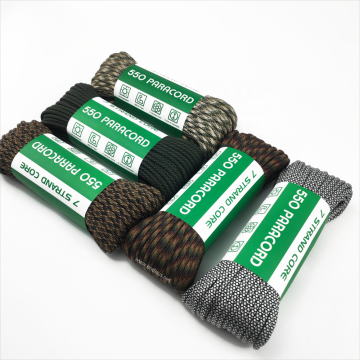 7 Inner Strands 100ft Survival Parachute Cord 550 Paracord