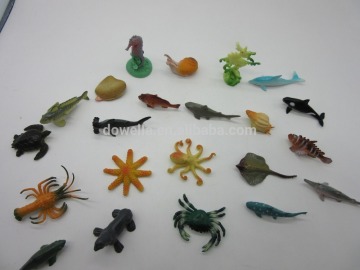 Cheap promotional collection sea animal toys