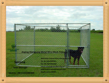 china direct sale chain link fence dog kennels